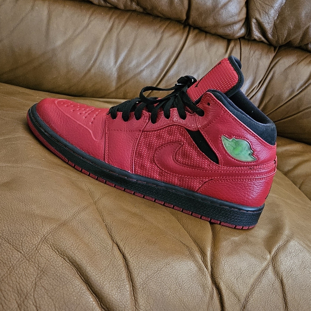 Men's Nike Air Jordan 1 High Retro OG 97 TXT Gym Red Size 11.5 - Picture 7 of 14